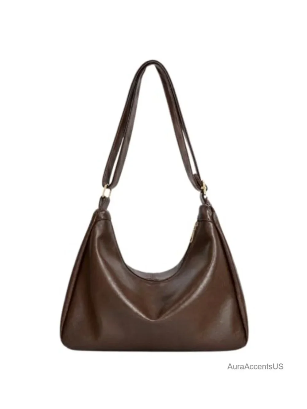 Ultra Soft Vegan Leather Hobo Bag for Women, Slouchy Shoulder Tote with
